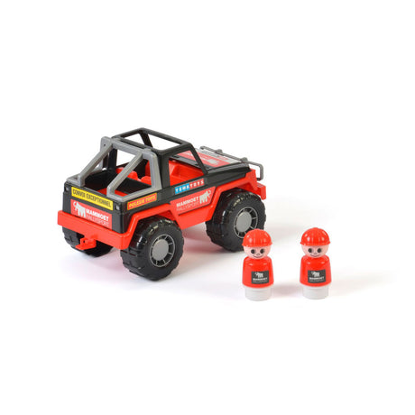 Mammoet Spillsaachen Mammut Rallye Jeep