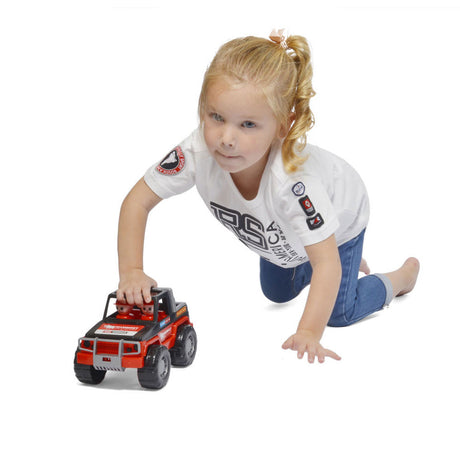 Mammoet Spillsaachen Mammut Rallye Jeep