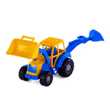 Cavallino Toys Cavallino ciągnik z przednią ładowarką niebieską