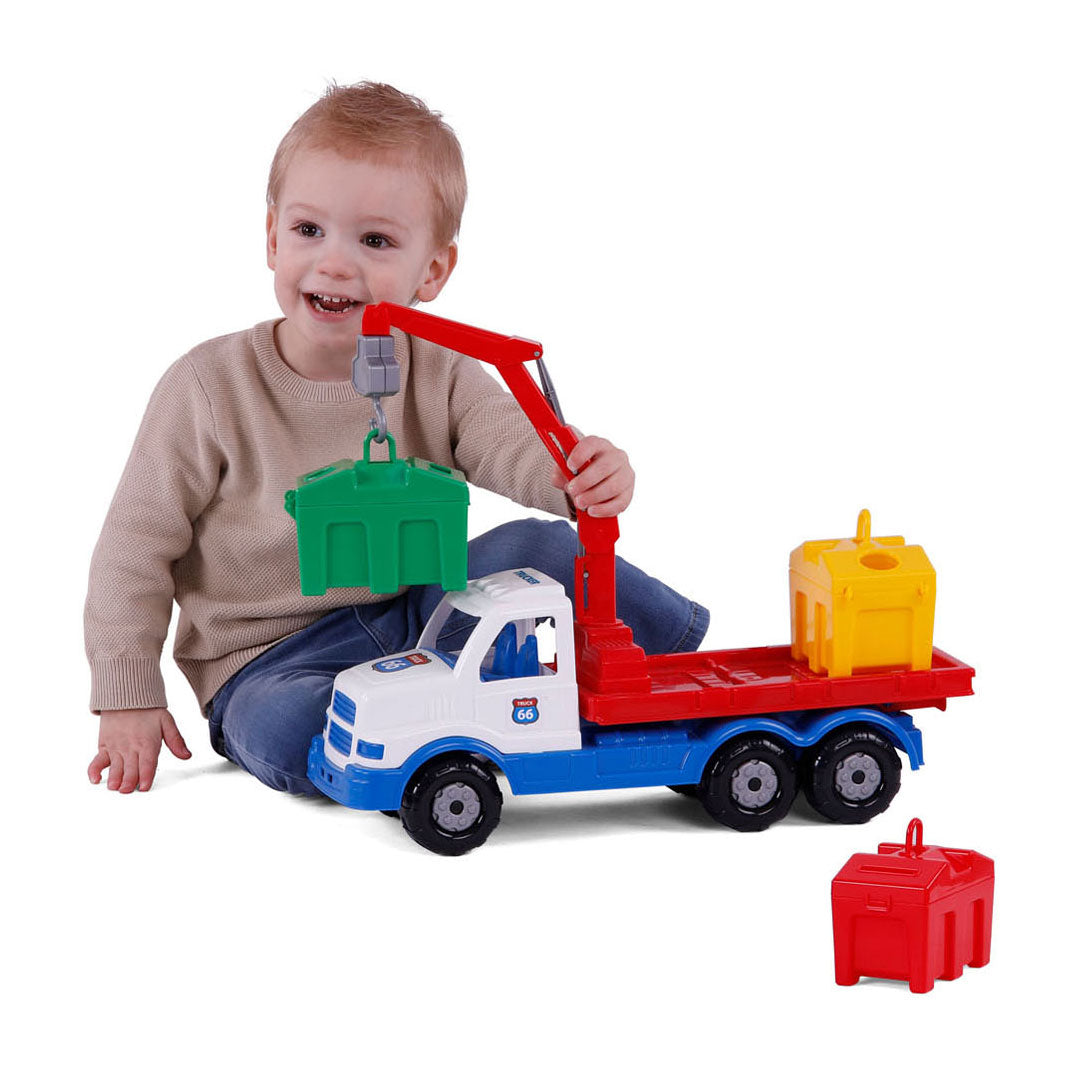 Cavallino Toys Cavallino XL Torpedo Container Truck, 47 cm