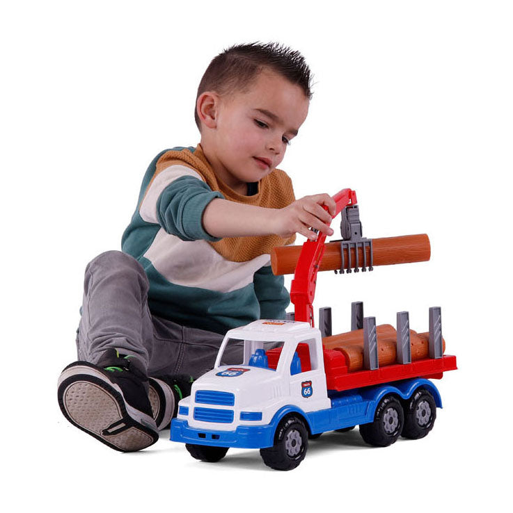 Cavallino Toys Cavallino XL Torpedo Wood Truck, 47,5 cm