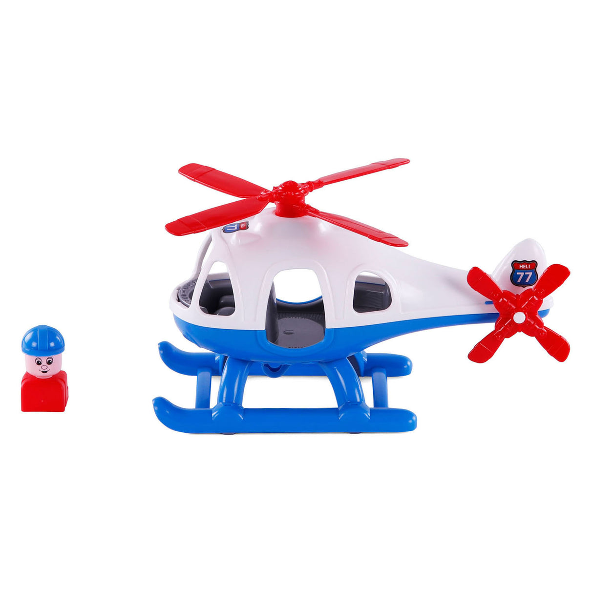 Cavallino Toys Cavallino Helikopter met Speelfiguur