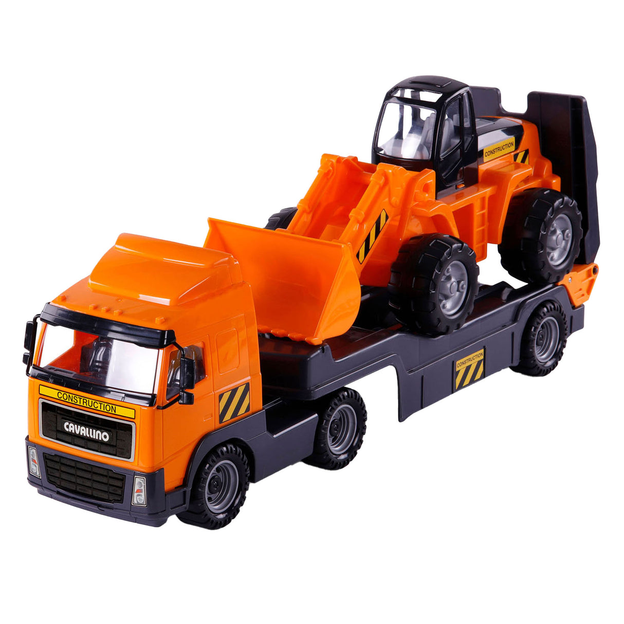 Cavallino Toys Cavallino lastbil med trailer, skala 1:16