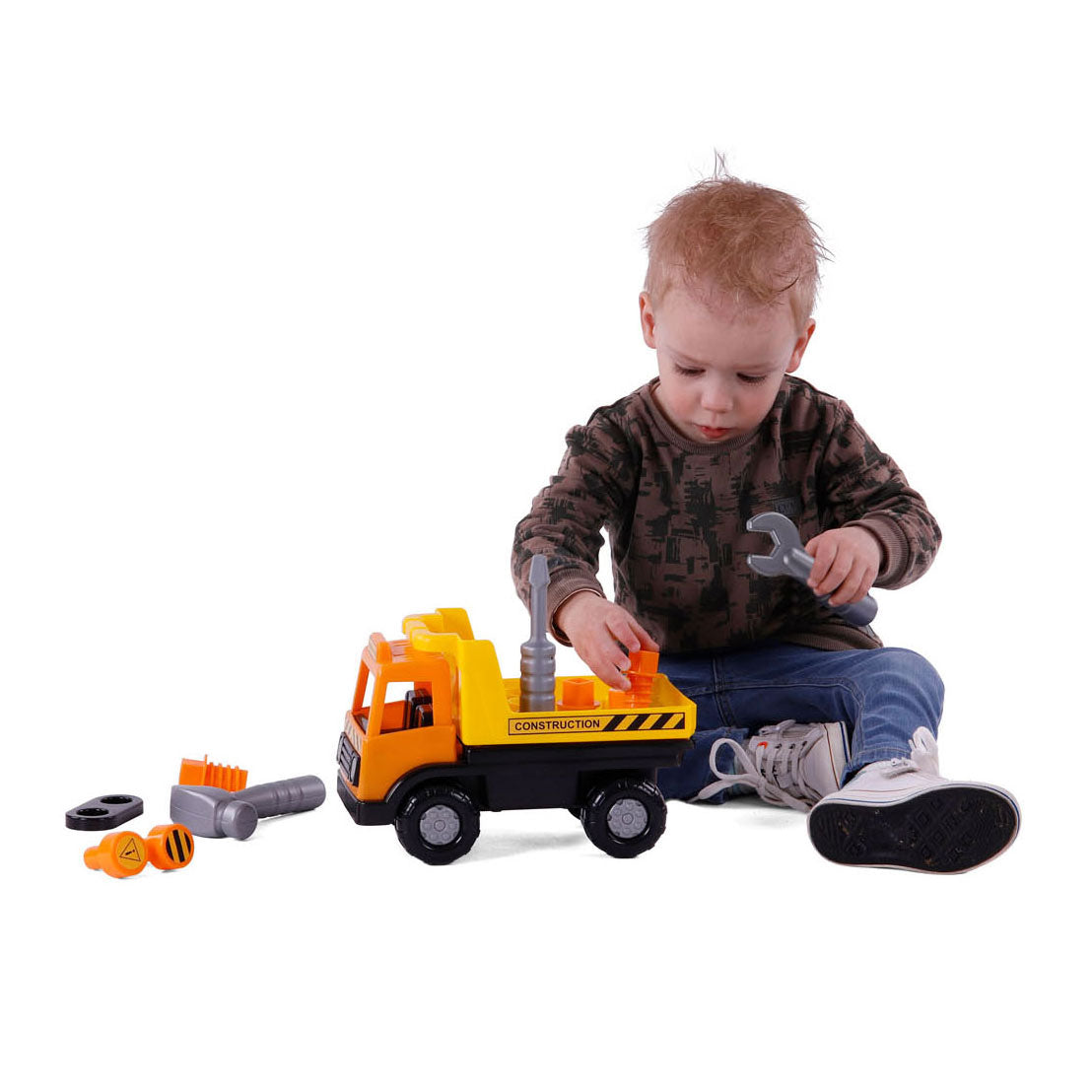 Cavallino Toys Cavallino truck with tools, 11dlg.