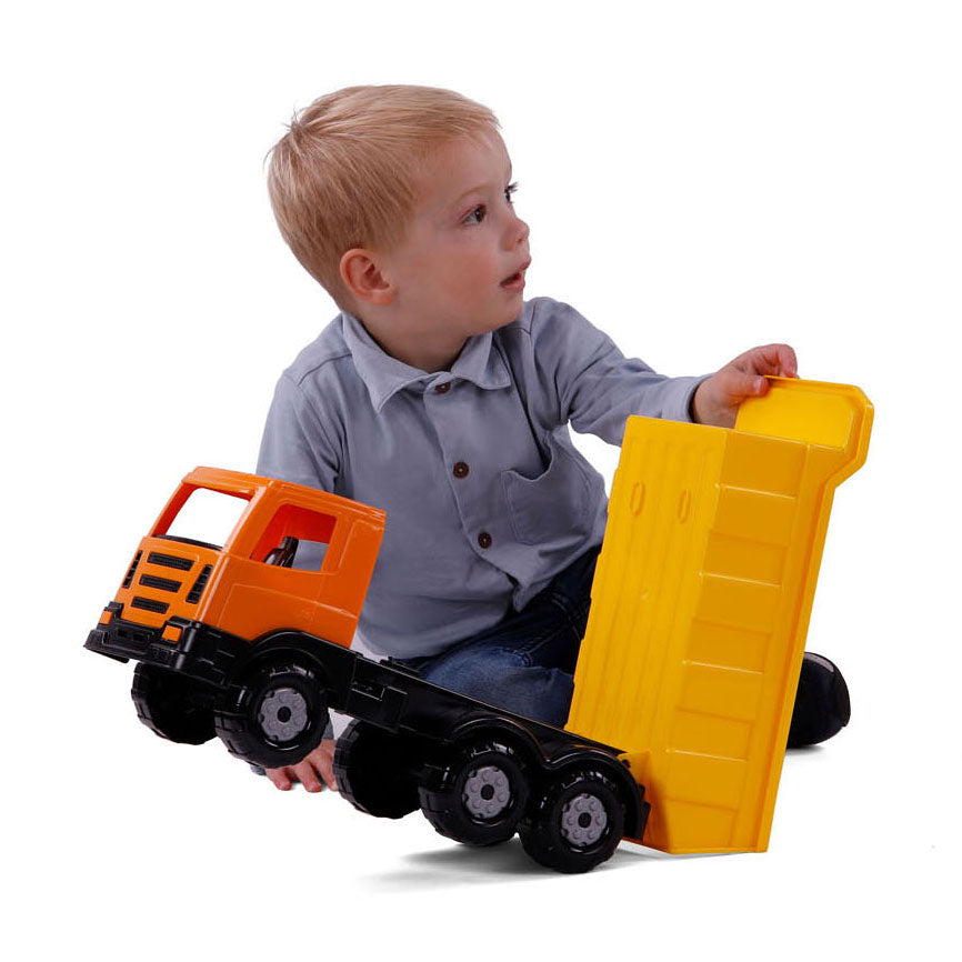 Cavallino Toys Cavallino xl Kiepvrachtwagen, 41 cm