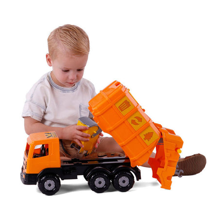 Cavallino XL popelářský vůz oranžový, 42 cm