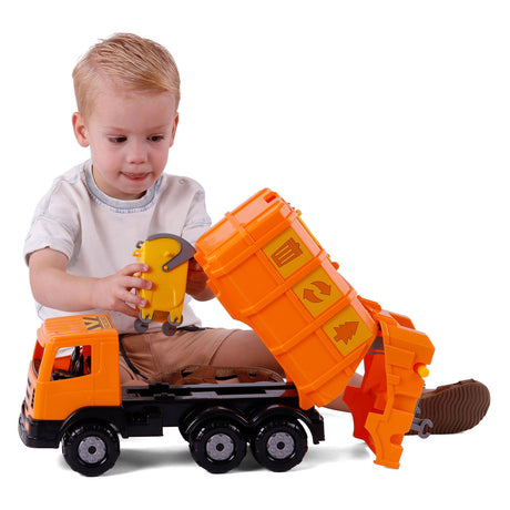 Cavallino XL popelářský vůz oranžový, 42 cm