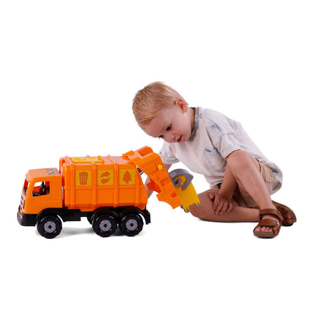 Cavallino XL popelářský vůz oranžový, 42 cm