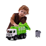 Cavallino Toys Cavallino XL Garbage Truck Green, 42 cm