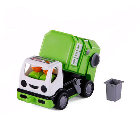 Cavallino Toys Cavallino My first garbage truck Green, 19cm