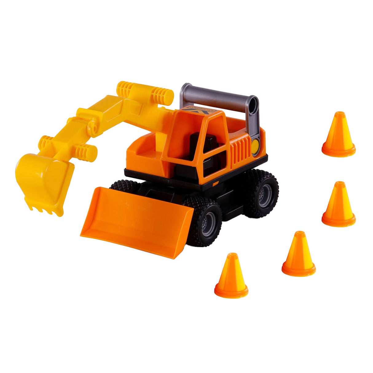 Toys Cavallino Excavator Cavallino Grip con pneumatici in gomma, 29 cm