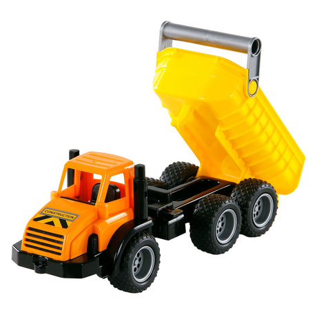 Cavallino Toys Cavallino Grip Kiepvrachtwagen Met Rubberbanden, 42cm