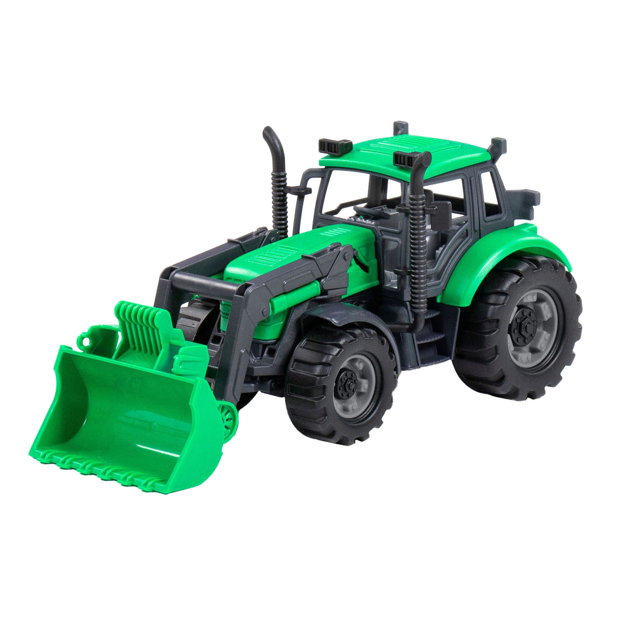 Traktor Cavallino Cavallino s lopatou zelenou, měřítko 1:32