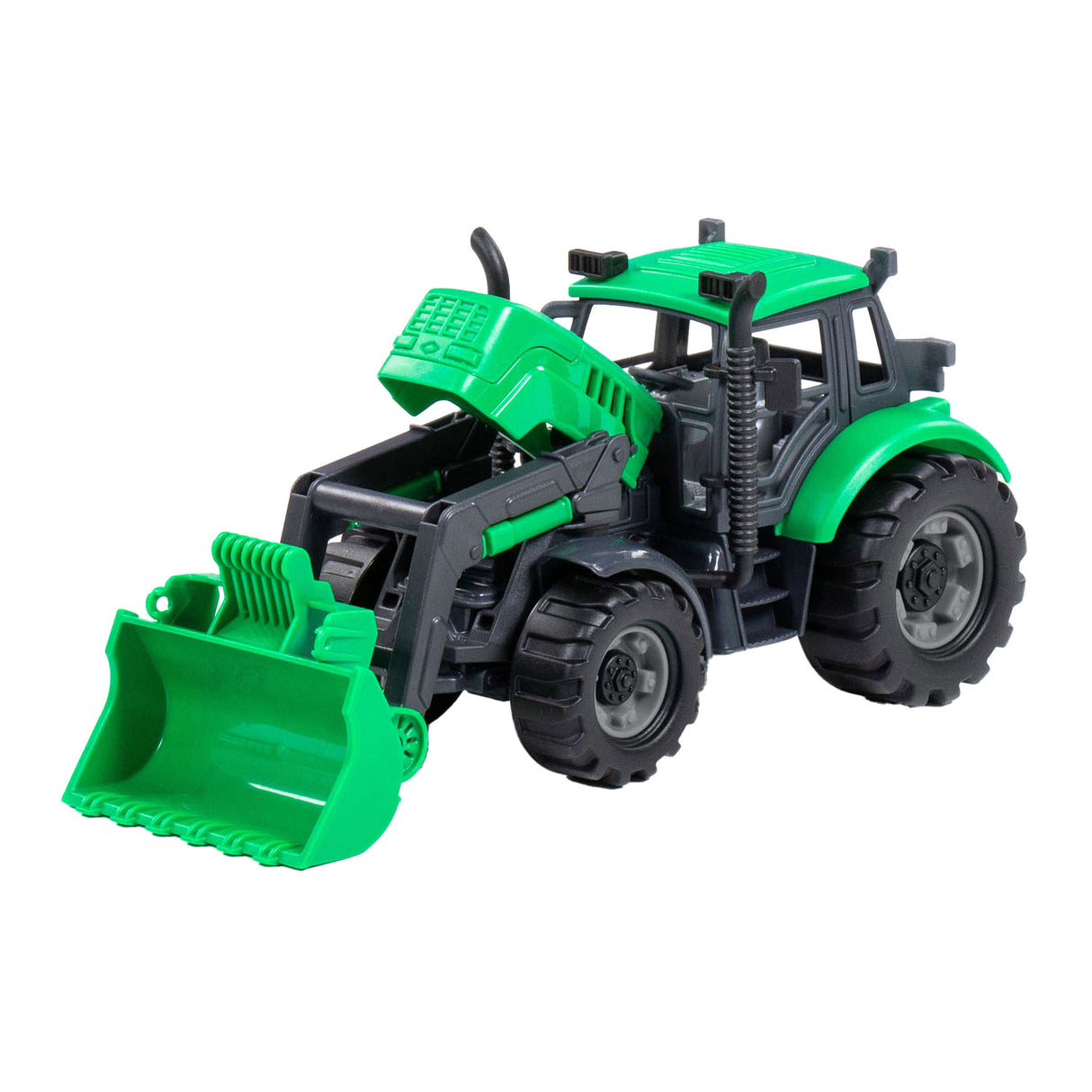 Toys de Cavallino Toys Cavallino avec une pelle verte, échelle 1:32