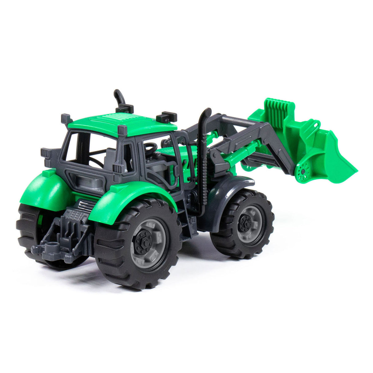 Traktor Cavallino Cavallino s lopatou zelenou, měřítko 1:32