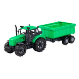 Cavallino Toys Tractor Cavallino con remolque de camión Tilt Green, Escala 1:32