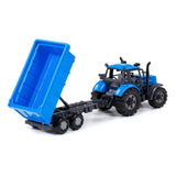 Cavallino Toys Tractor Cavallino s priklopnikom Truck Trailer Blue, lestvica 1:32