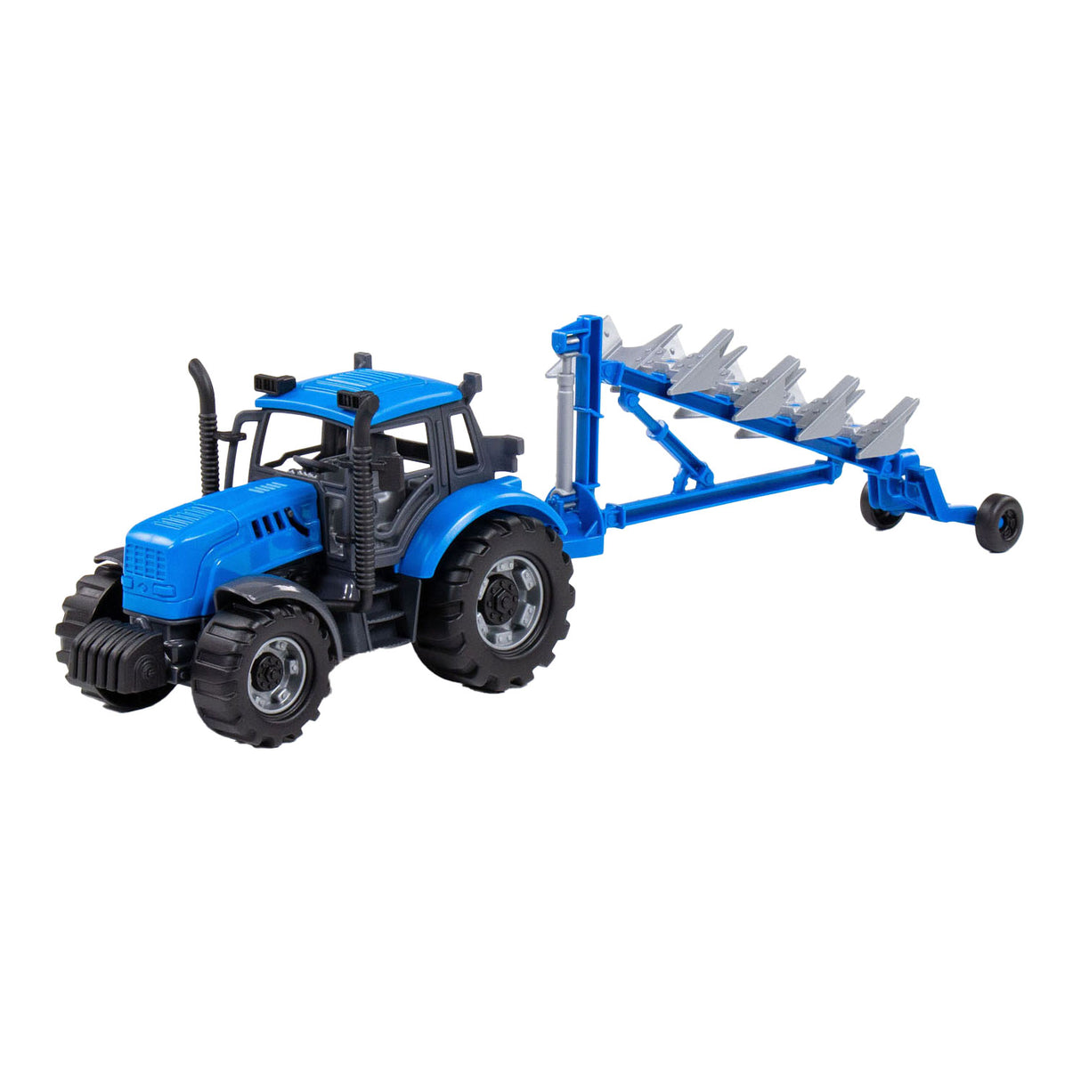 Cavallino Toys Traktor Cavallino z ekipo Blue, lestvica 1:32