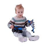 Cavallino Toys Cavallino Traktor mit Team Blue, Skala 1:32