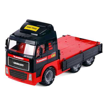 Cavallino Toys Polesie Mammoet Vrachtwagen 1:16 Zwart Rood