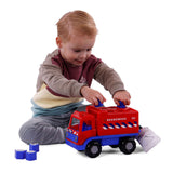 Cavallino Toys Toys Cavallino nekdanji tovornjak oblikuje enolončnico s 6 bloki, 26 cm