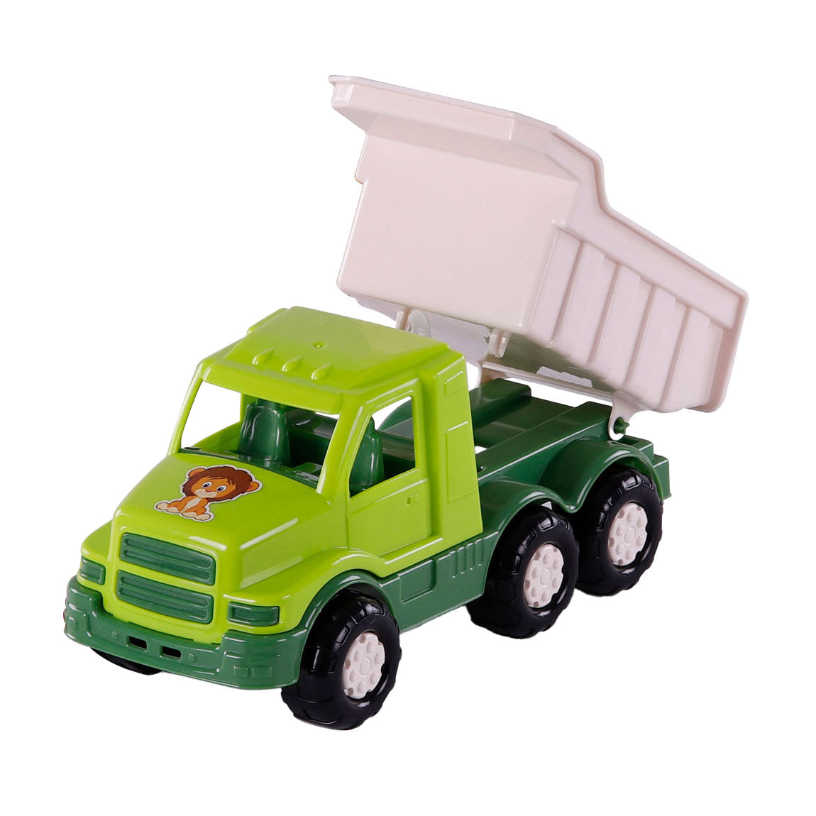 Cavallino hračky Cavallino Torpedo Kiepvrachtwagen Green, 26,5 cm