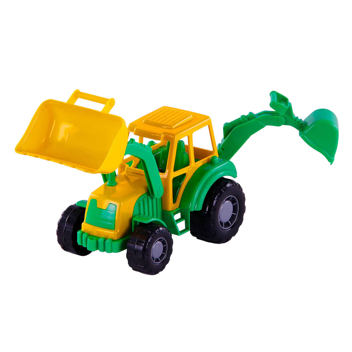 Cavallino Toys Cavallino Junior excavator Tractor Green