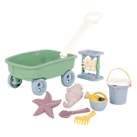 Cavallino bolderkar met zandspeelgoed - inclusief oa gieter en schep