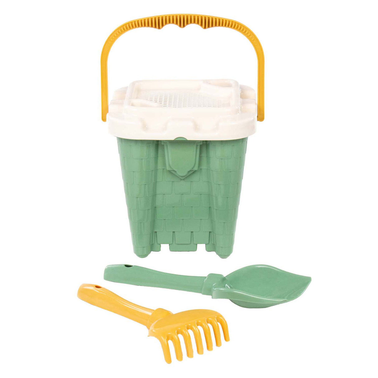 Cavallino castle green bucket set, 4 pieces.