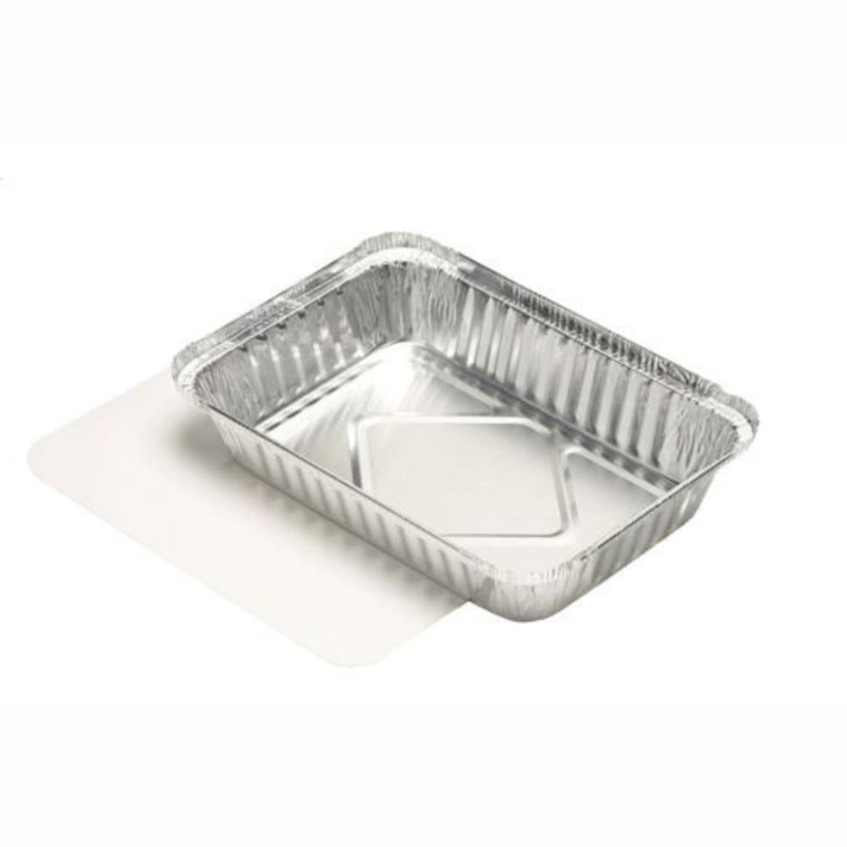 Papstar aluminum trays+dks 21x15x3 10 pcs