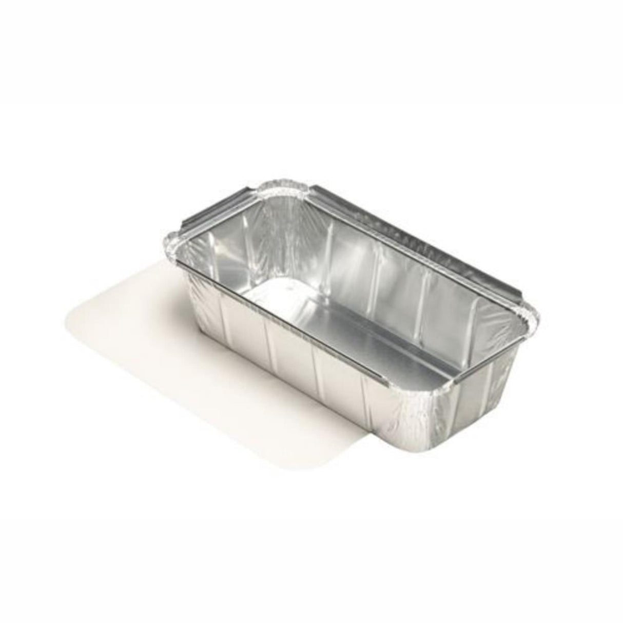 Papstar aluminum bowls 1ltr with lid10 pcs