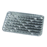 Papstar Aluminiumgrillteller, Pack à 5, 34,5x22,4