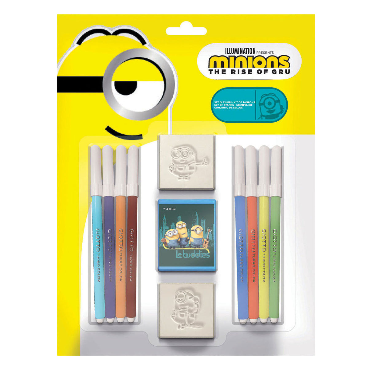 MultiPrint Minions Stamp Set, 11dlg.