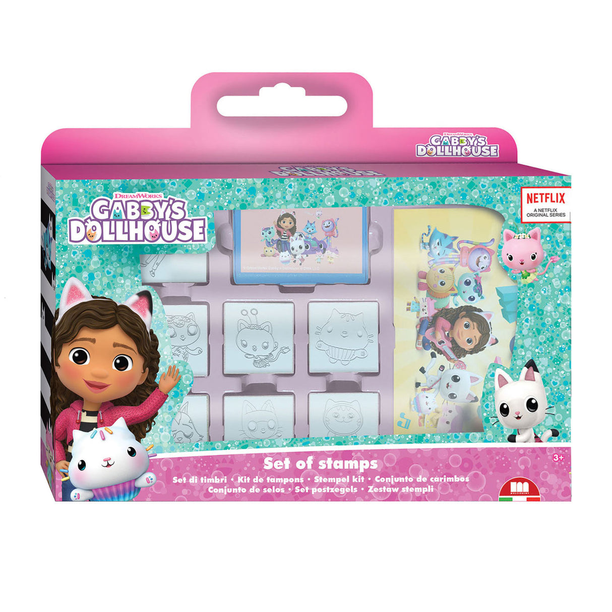 Set di francobolli di Multiprint Gabby's Doll House