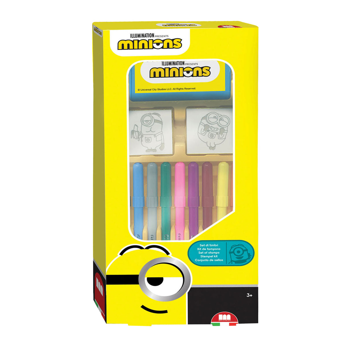 Juego de sellos de minions multiprint