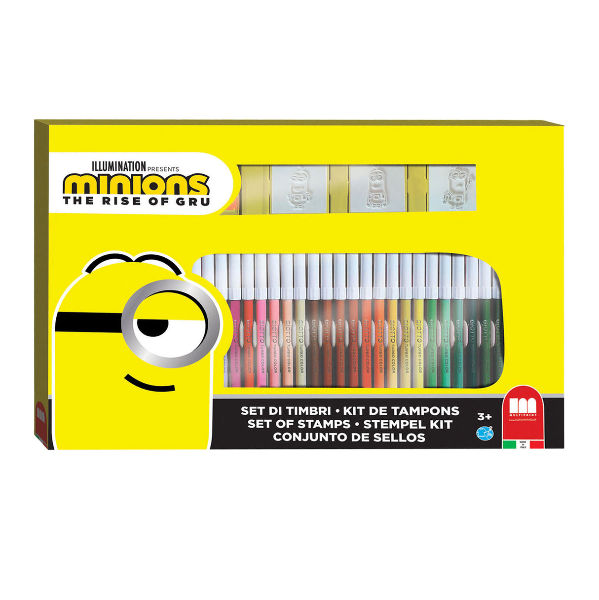 Minions de Multiprint Set con sellos, 41dlg.