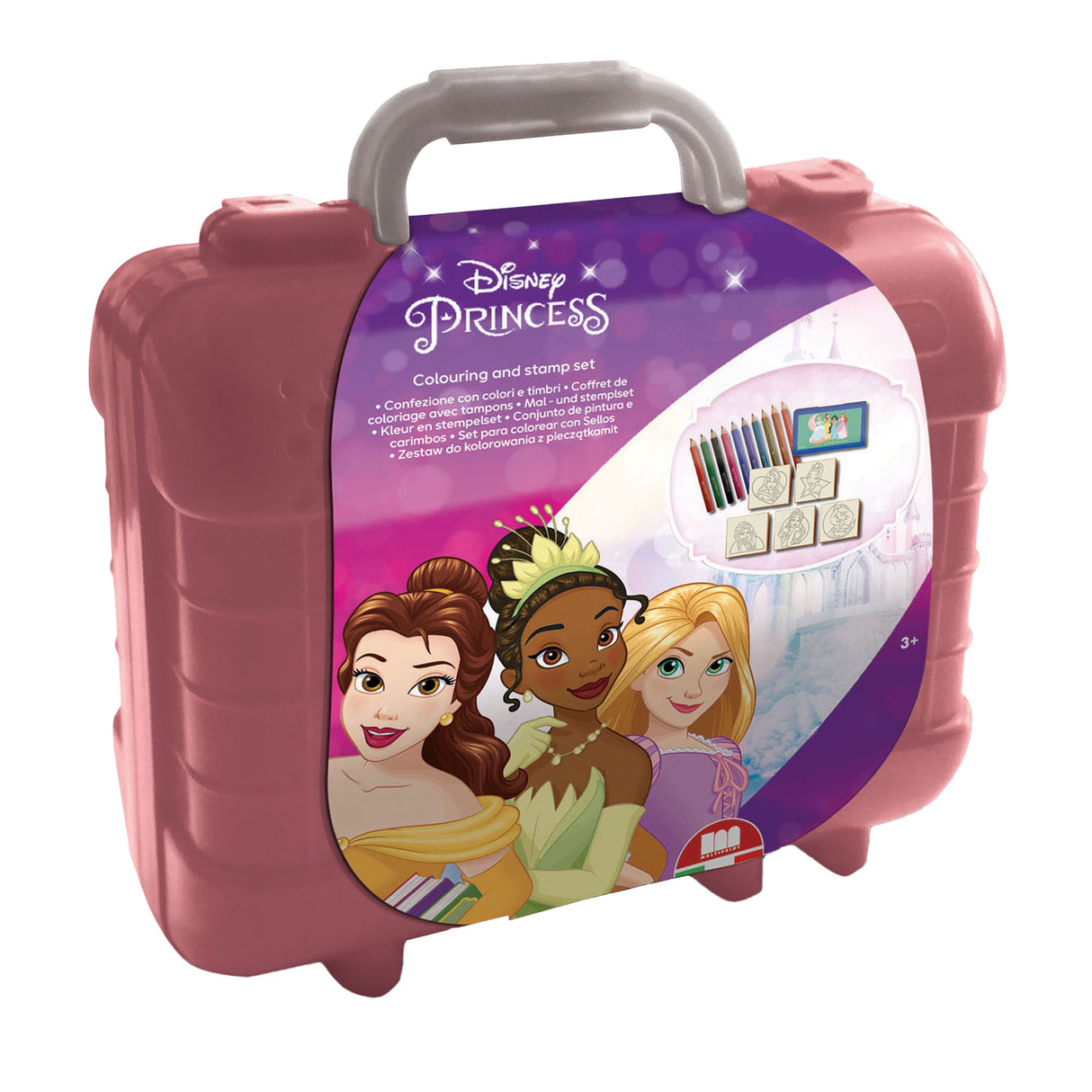 Multiprint princess travel stamping color case