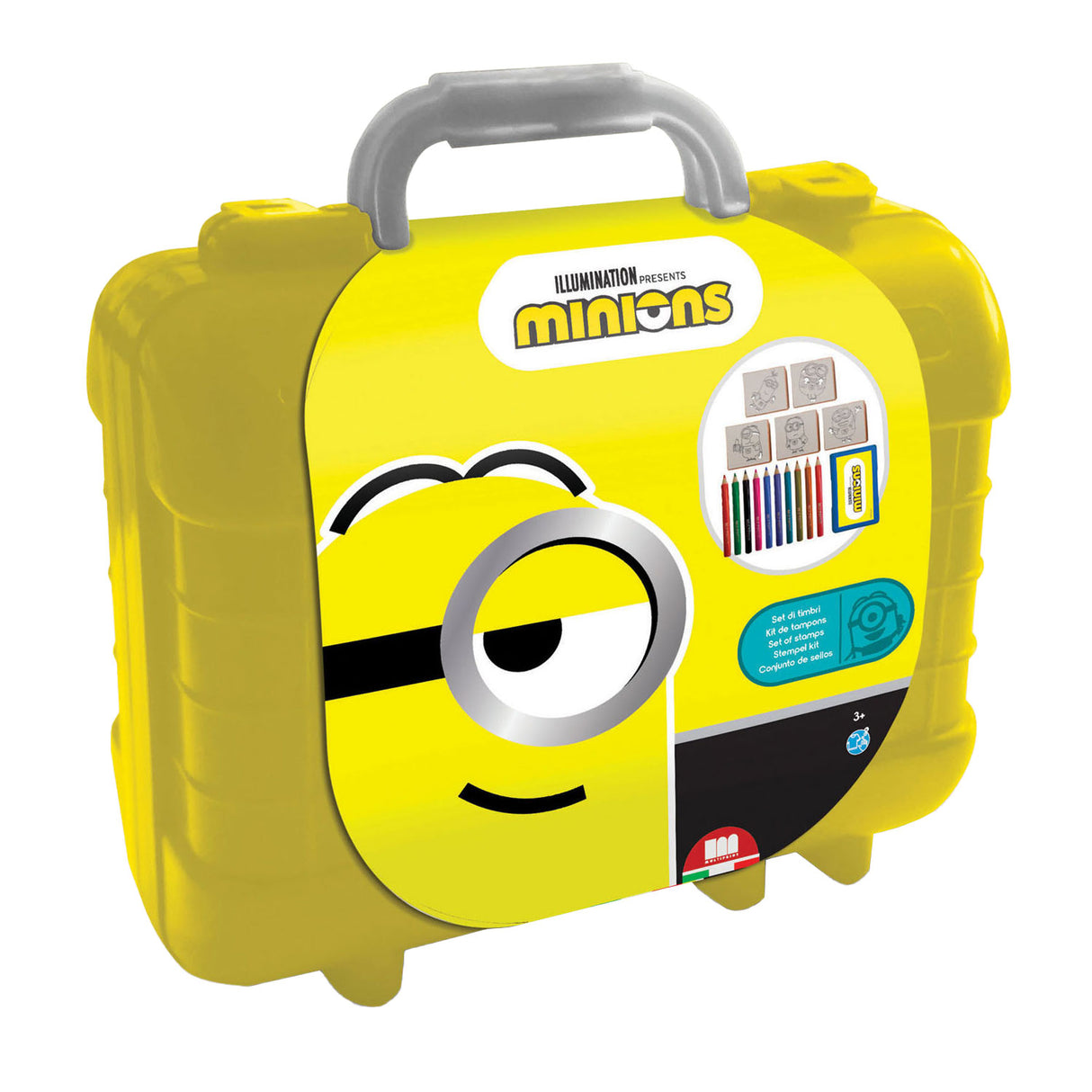 Multiprint Minions Travel Stamping Farbkoffer