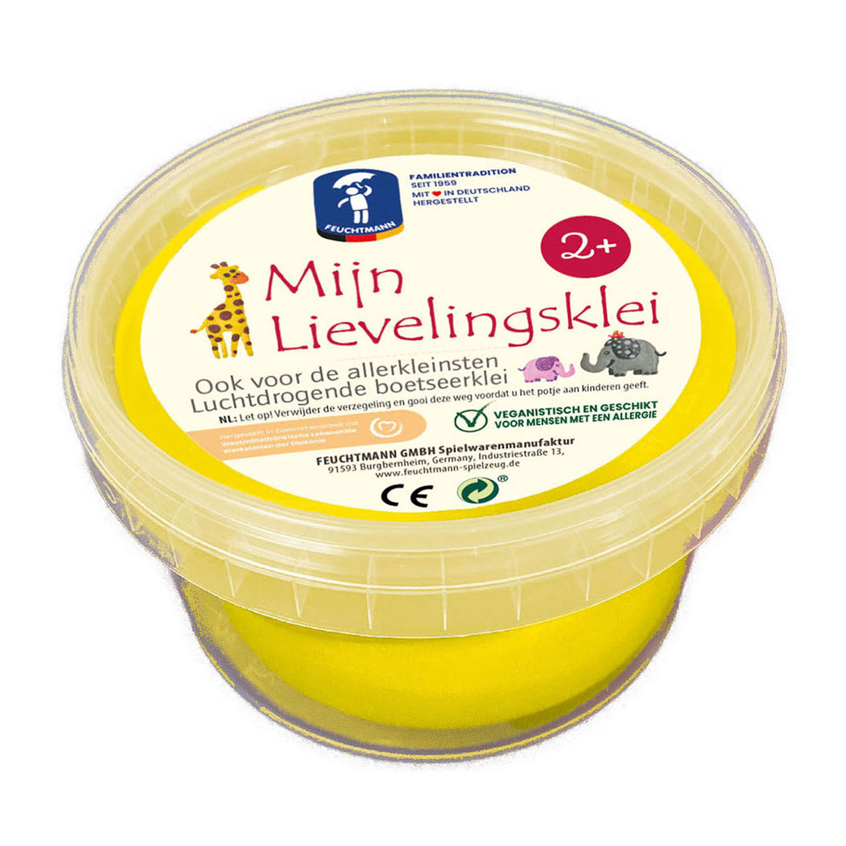Feuchtmann my favourite clay - yellow, 500gr.
