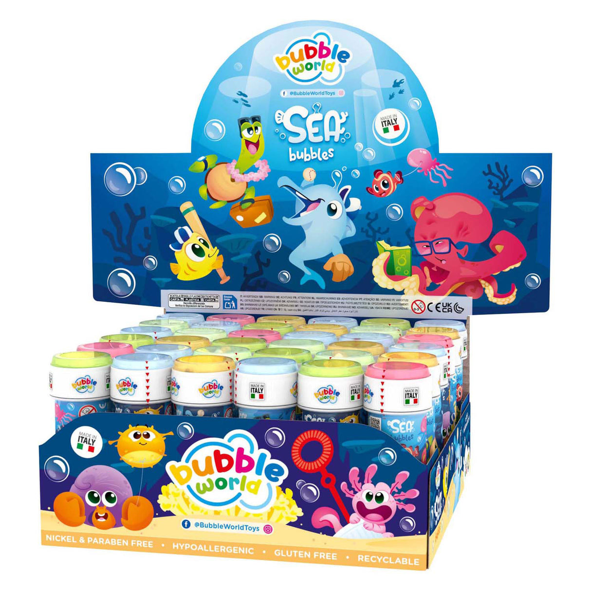 Sea Bubble Blower - 36x60ml.