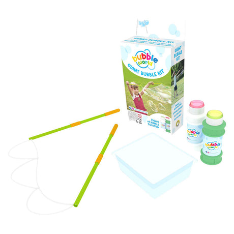 Bubble blowing set to make gigantic bubbles - incl. bubble blower