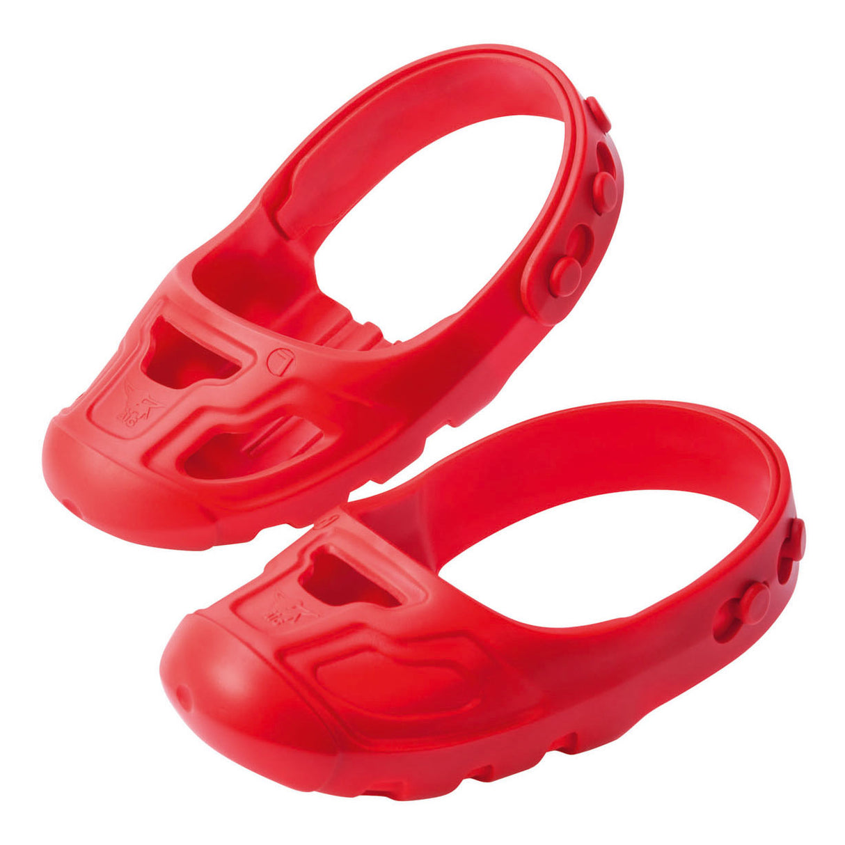 Protectores de zapatos grandes rojo, tamaño 21-27