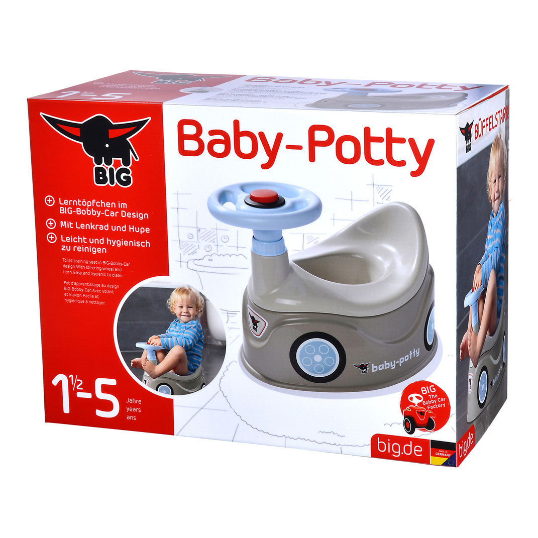 Big Baby Potty Plaspot con inviare grigio