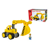 Big Power Worker Midi Excavator con figura