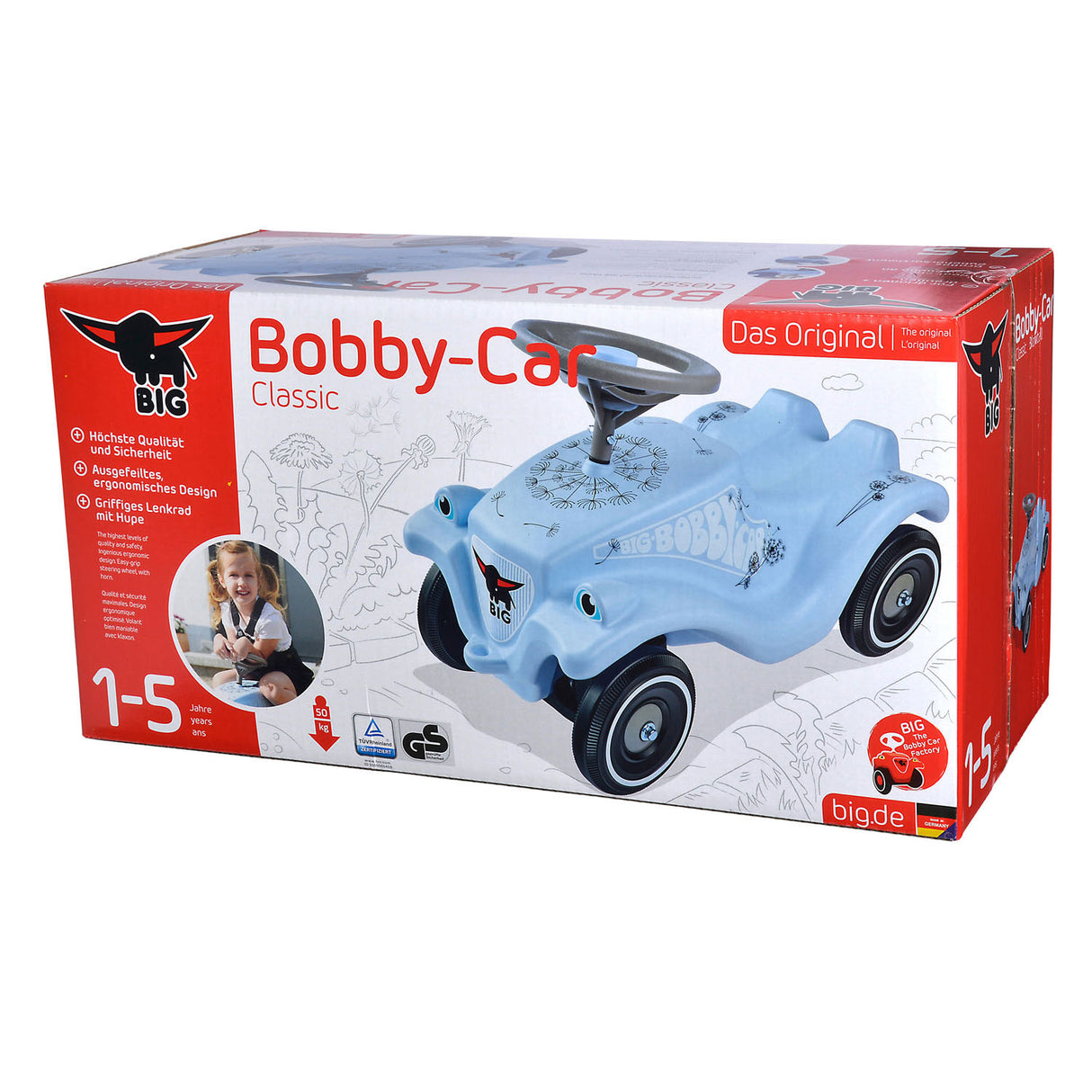 Big Bobby Car blowball walking car