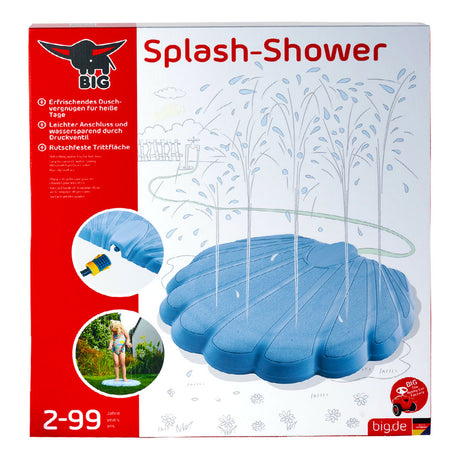 Big Splash Watersproeier Schelp Blauw