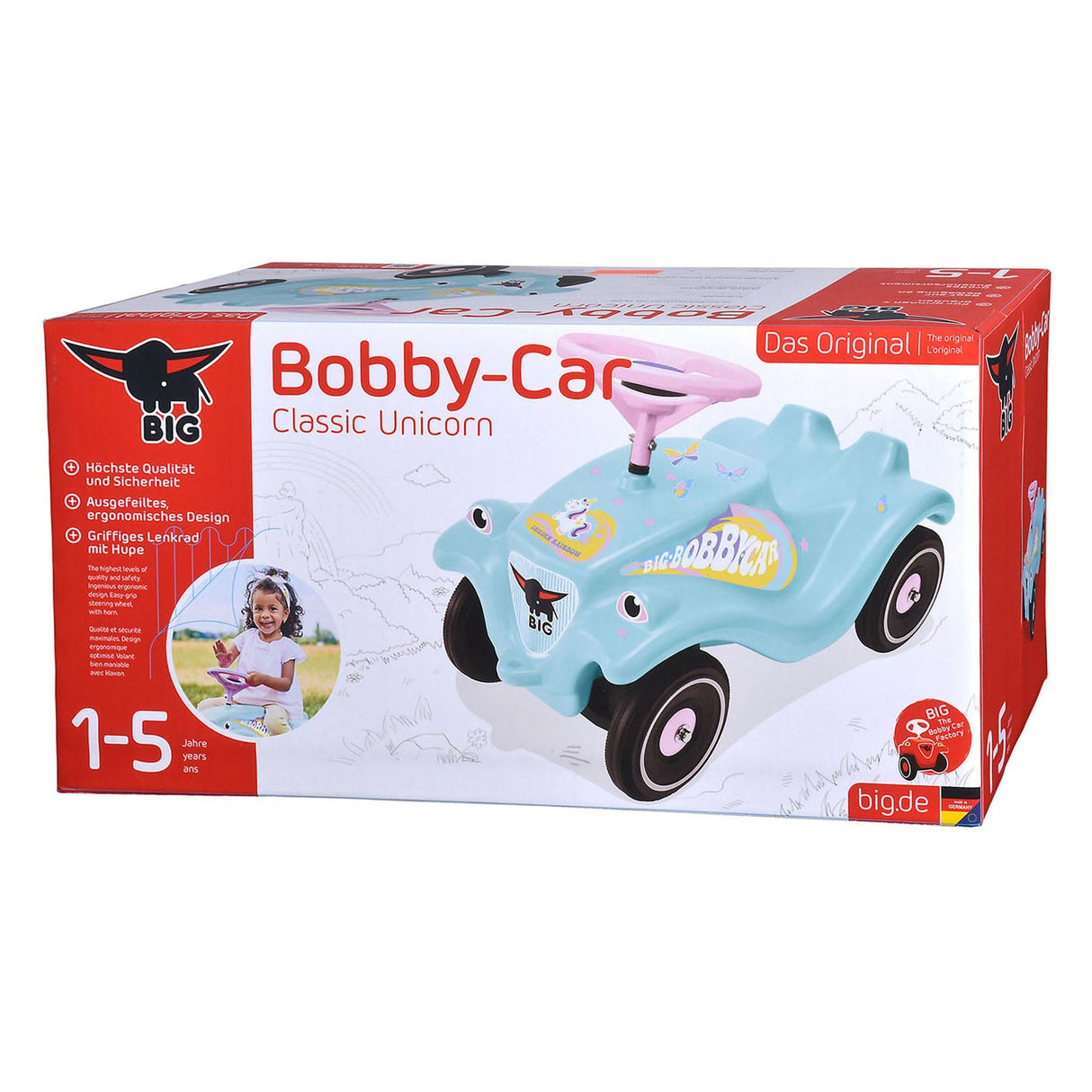 Big Bobby Car Eenhoorn Walking Car