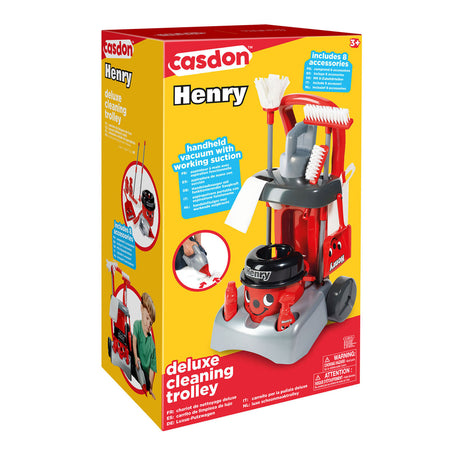 Casdon Casdon Schoonmaak Trolley Henry Deluxe Speelset