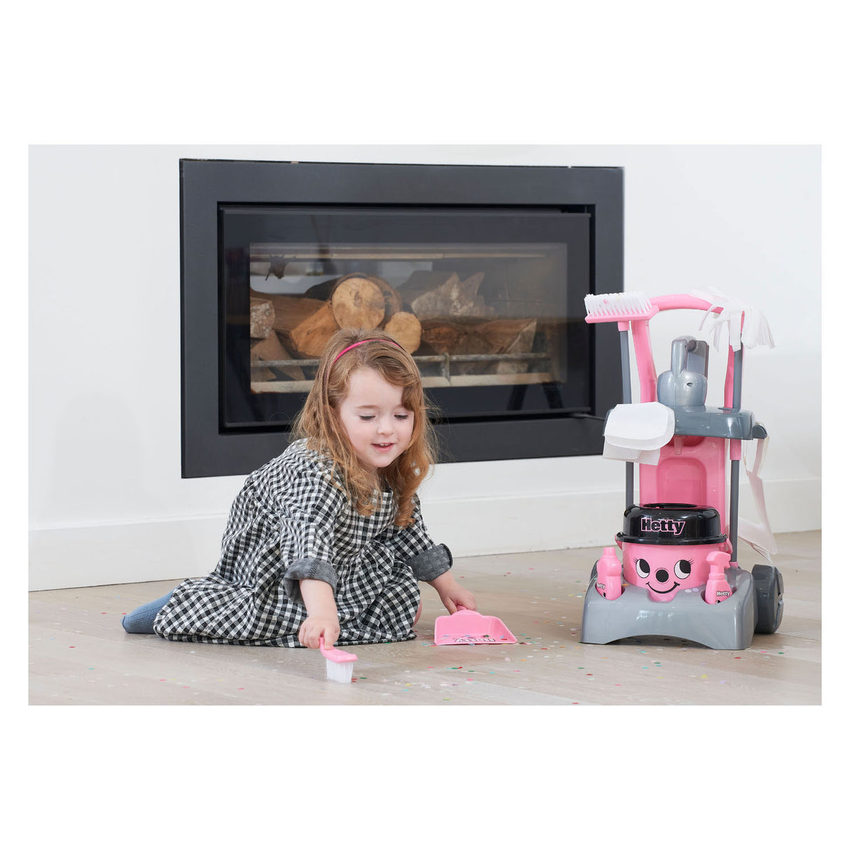 Casdon Cleaning Trolley Hetty Deluxe Play set