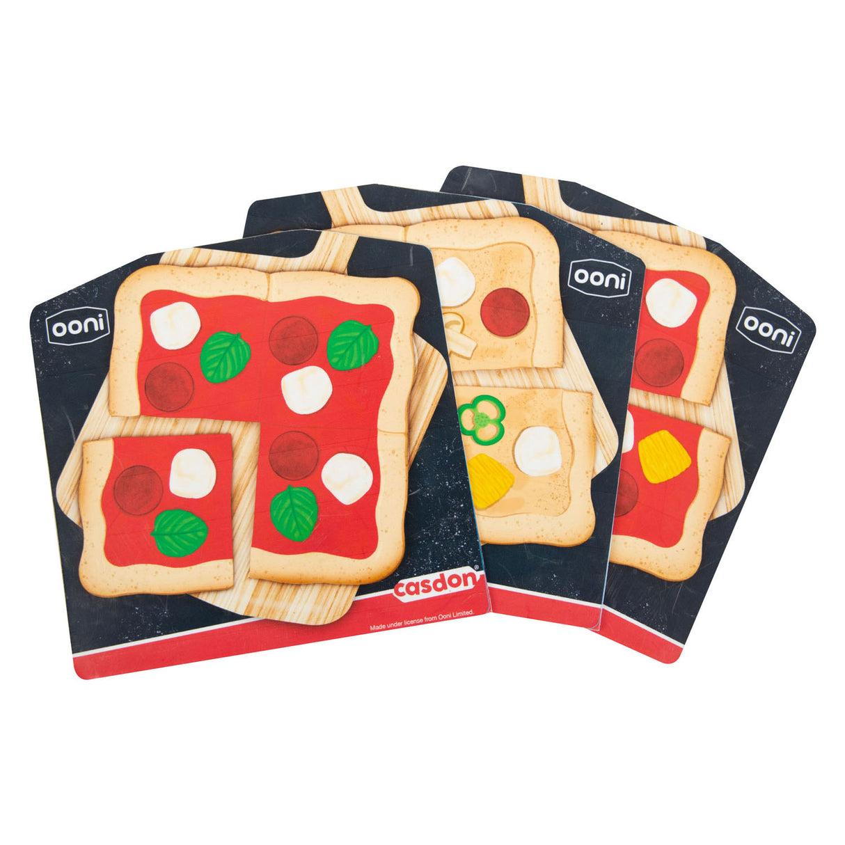 Casdon ooni toy pizza topping station playset